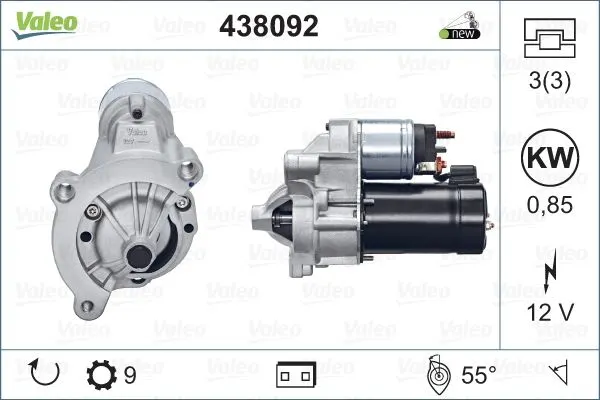 MARŞ MOTORU VALEO 438092