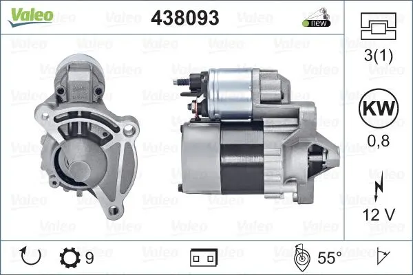 MARŞ MOTORU VALEO 438093
