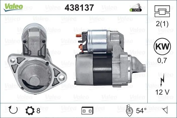 MARŞ MOTORU VALEO 438137