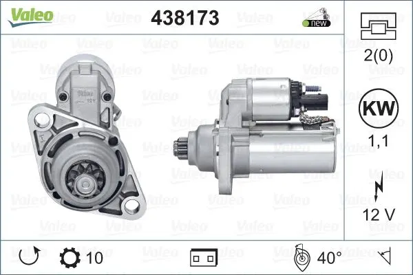 MARŞ MOTORU VALEO 438173