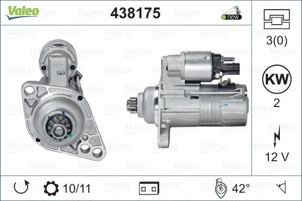 MARŞ MOTORU VALEO 438175
