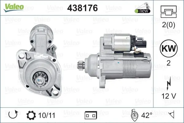 MARŞ MOTORU VALEO 438176