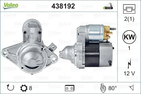MARŞ MOTORU VALEO 438192