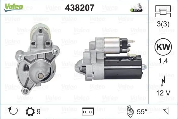 MARŞ MOTORU VALEO 438207