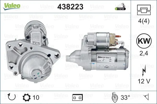 MARŞ MOTORU VALEO 438223