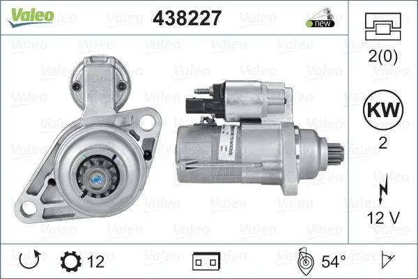 MARŞ MOTORU VALEO 438227