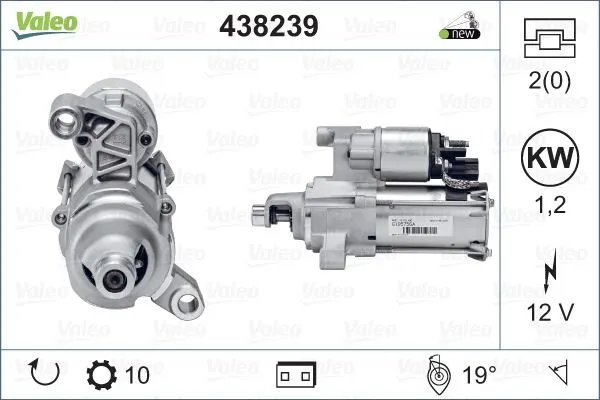 MARŞ MOTORU VALEO 438239