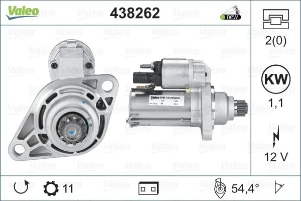MARŞ MOTORU VALEO 438262