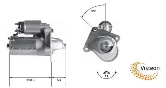 MARŞ MOTORU VISTEON 20-100-01029