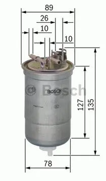 MAZOT FİLTRESİ BOSCH 0450906429