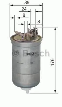 MAZOT FİLTRESİ BOSCH 0450906437