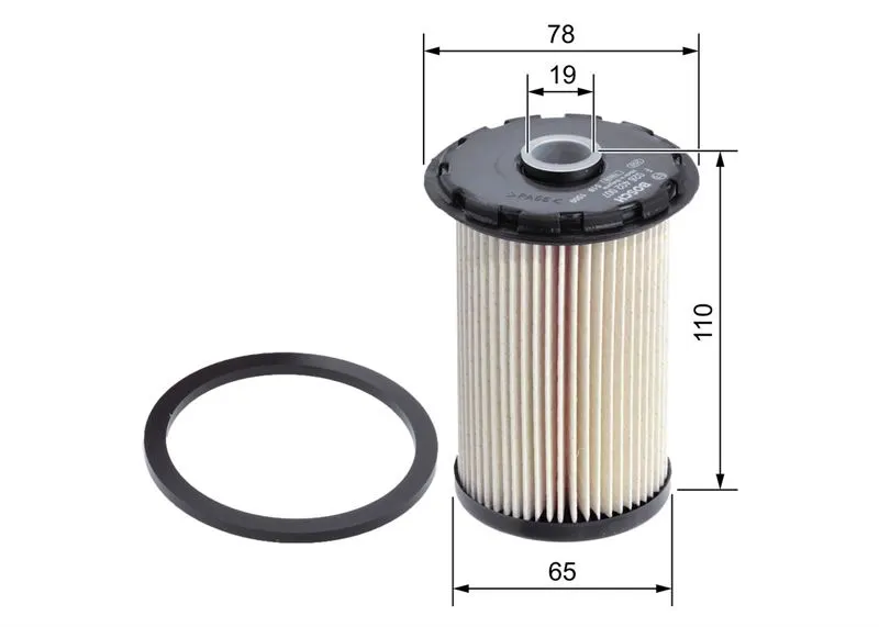 MAZOT FİLTRESİ BOSCH F026402007