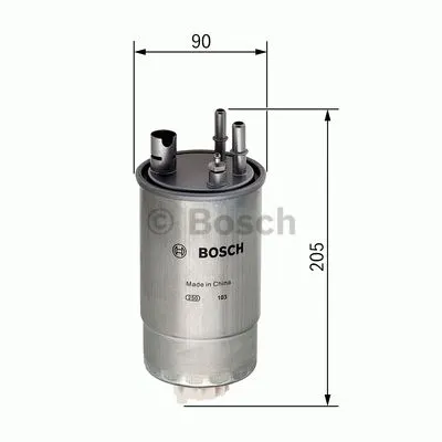 MAZOT FİLTRESİ BOSCH F026402049