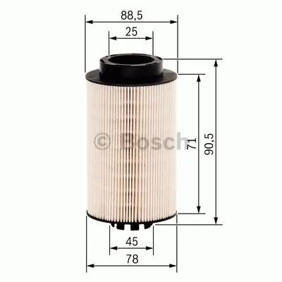 MAZOT FİLTRESİ BOSCH F026402062