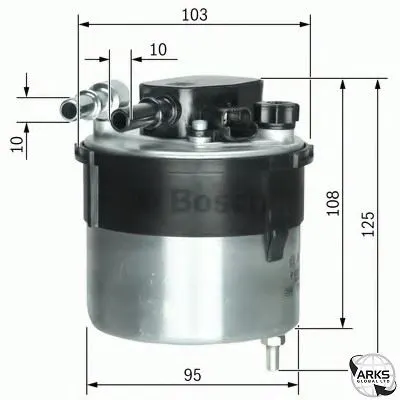 MAZOT FİLTRESİ BOSCH F026402204