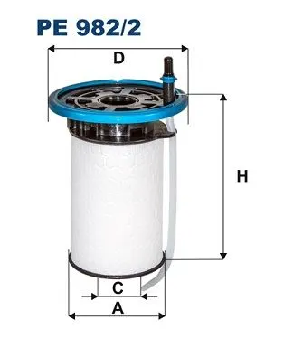 MAZOT FİLTRESİ FILTRON PE 982/2