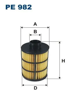 MAZOT FİLTRESİ FILTRON PE 982