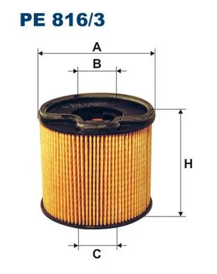 MAZOT FİLTRESİ FILTRON PE816/3