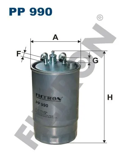 MAZOT FİLTRESİ FILTRON PP 990