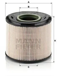 MAZOT FİLTRESİ MANN PU1033X
