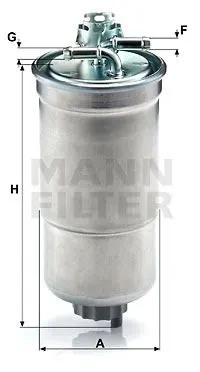 MAZOT FİLTRESİ MANN WK853/3X