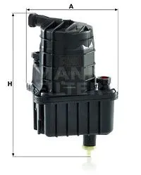 MAZOT FİLTRESİ MANN WK939/11X