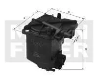 MAZOT FİLTRESİ MANN WK939/2