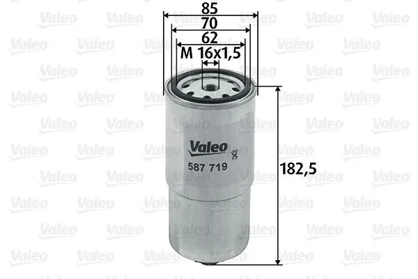 MAZOT FİLTRESİ VALEO 587719