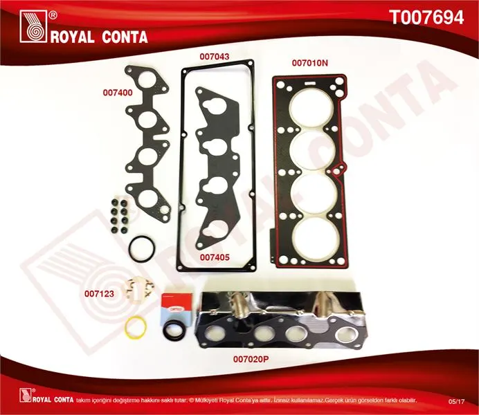 MOTOR TAKIM CONTA ROYAL T007694
