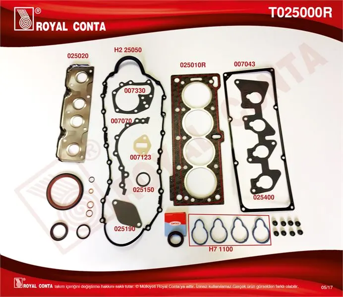 MOTOR TAKIM CONTA ROYAL T025000R