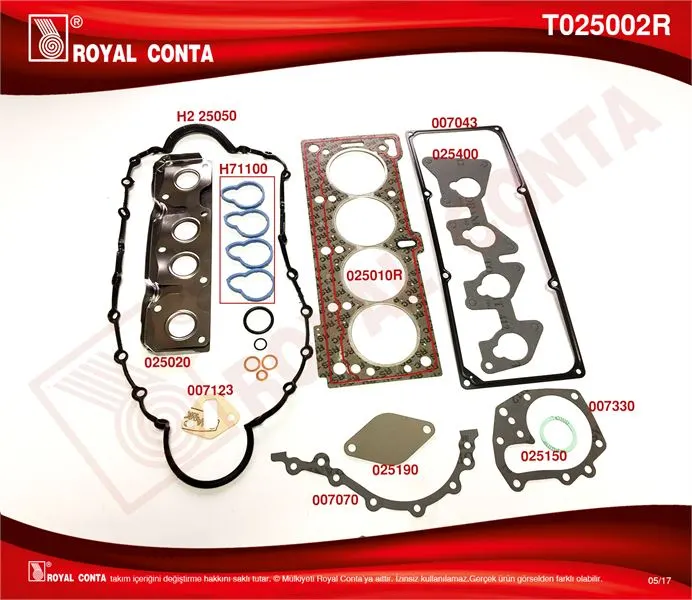 MOTOR TAKIM CONTA ROYAL T025002R