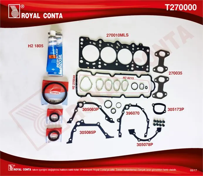 MOTOR TAKIM CONTA ROYAL T270000