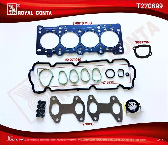 MOTOR TAKIM CONTA ROYAL T270699