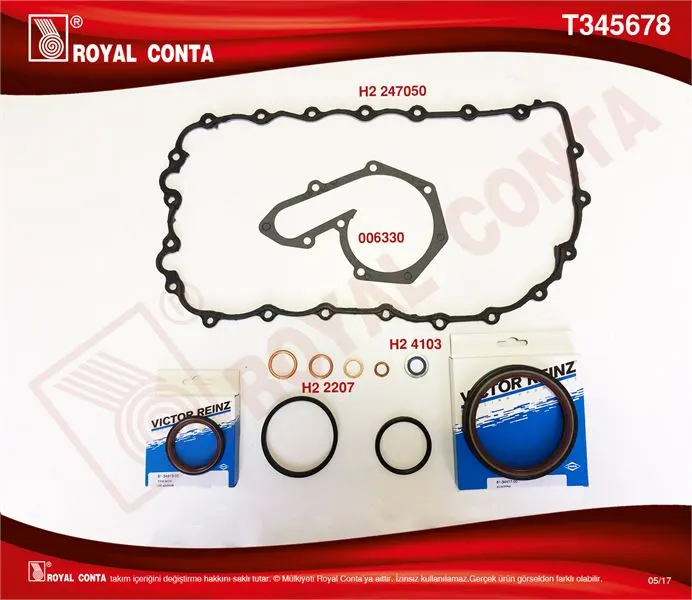 MOTOR TAKIM CONTA ROYAL T345678