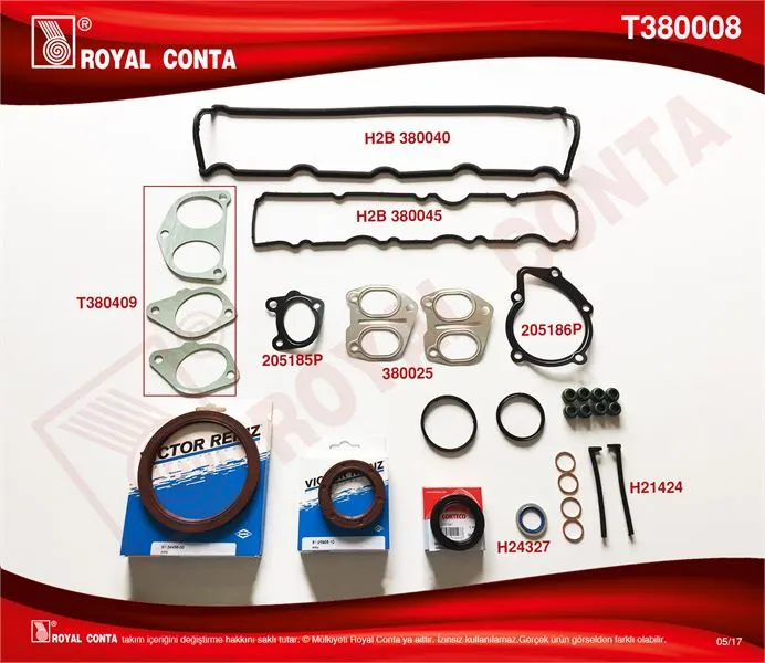 MOTOR TAKIM CONTA ROYAL T380008
