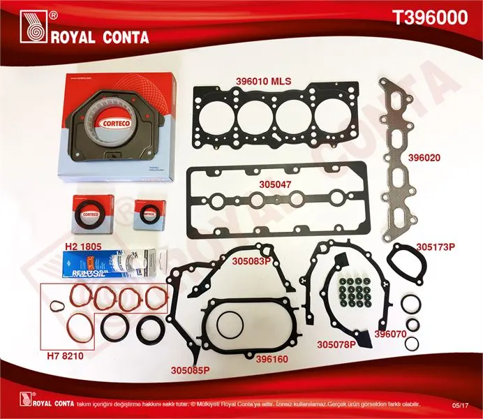MOTOR TAKIM CONTA ROYAL T396000