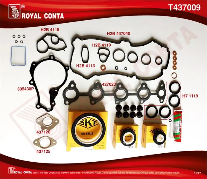 MOTOR TAKIM CONTA ROYAL T437009