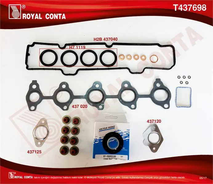 MOTOR TAKIM CONTA ROYAL T437698