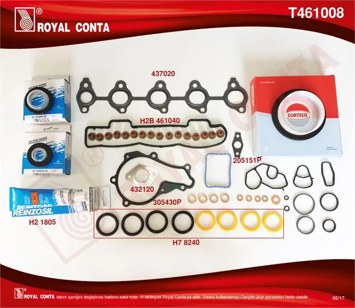 MOTOR TAKIM CONTA ROYAL T461008