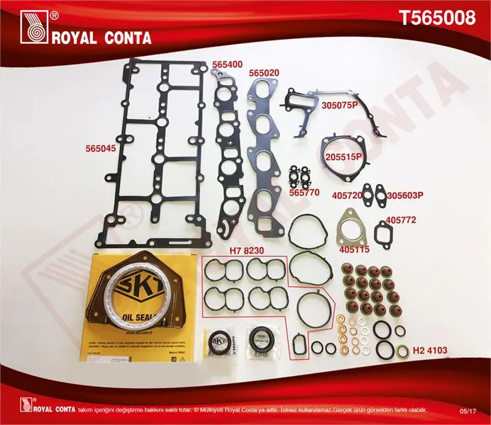 MOTOR TAKIM CONTA ROYAL T565008
