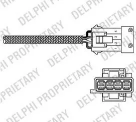 OKSİJEN SENSÖRÜ DELPHI ES10794-12B1