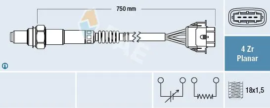 OKSİJEN SENSÖRÜ FAE 77308