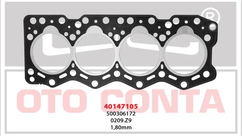 OTO CONTA SİLİNDİR KAPAK CONTASI OC 40147105