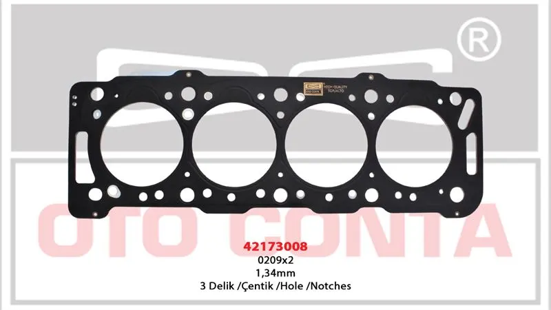 OTO CONTA SİLİNDİR KAPAK CONTASI OC 42173008