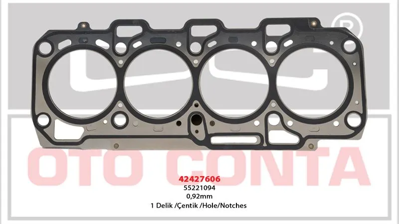 OTO CONTA SİLİNDİR KAPAK CONTASI OC 42427606