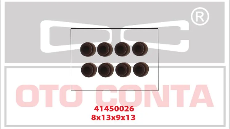 OTO CONTA SUPAP KAPAĞI LASTİK OC 41450026