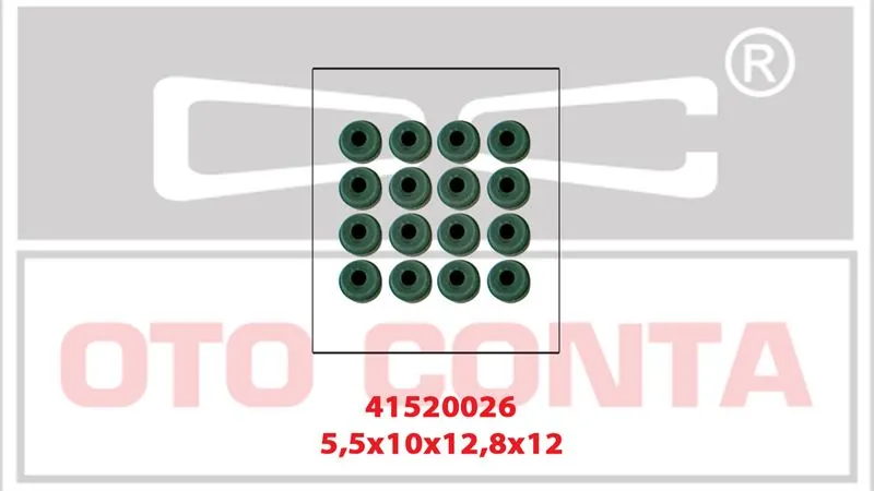 OTO CONTA SUPAP KAPAĞI LASTİK OC 41520026