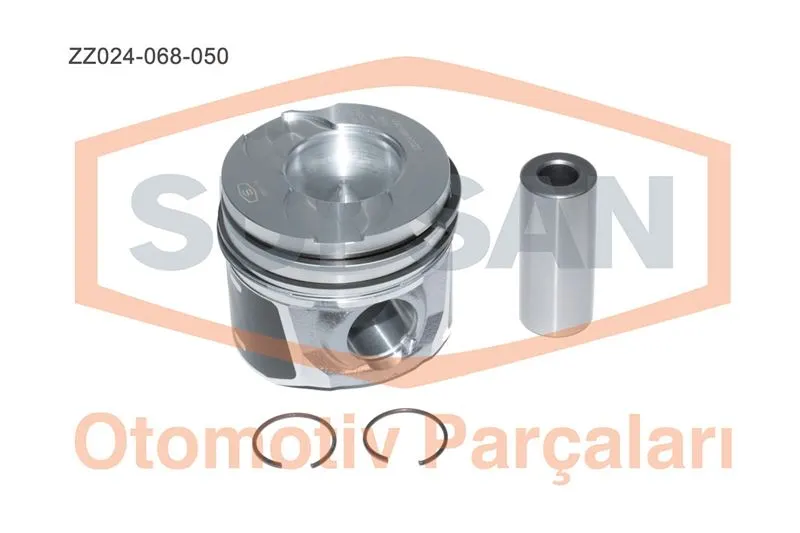 PİSTON + SEGMAN SUPSAN ZZ024-068-050