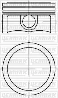PİSTON + SEGMAN YENMAK 31-03912-000