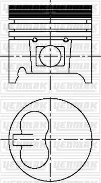 PİSTON + SEGMAN YENMAK 31-04107-040